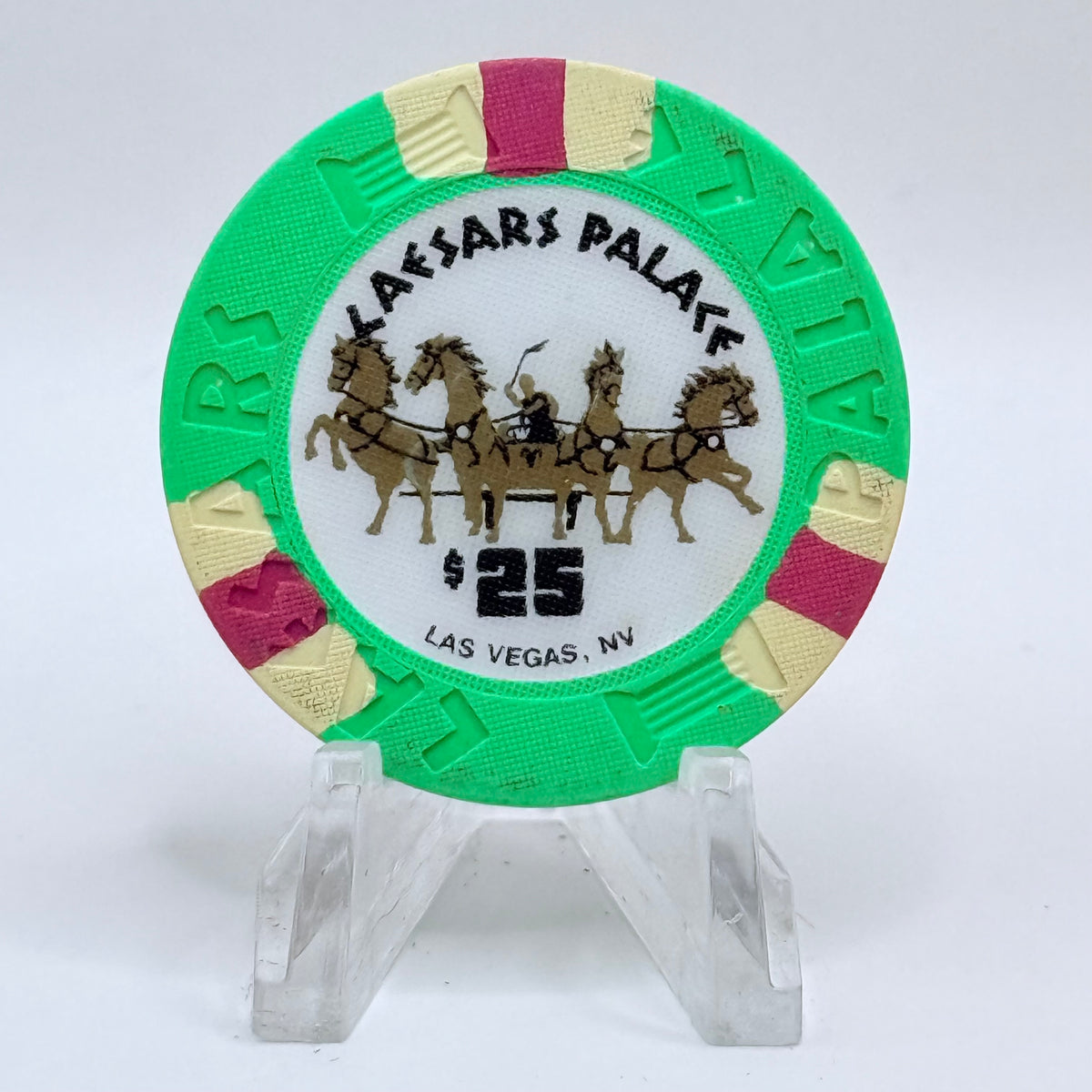 Caesars Palace Las Vegas Nevada 1994 'Planet Hollywood Grand Opening' LE $25 Casino Chip N4721