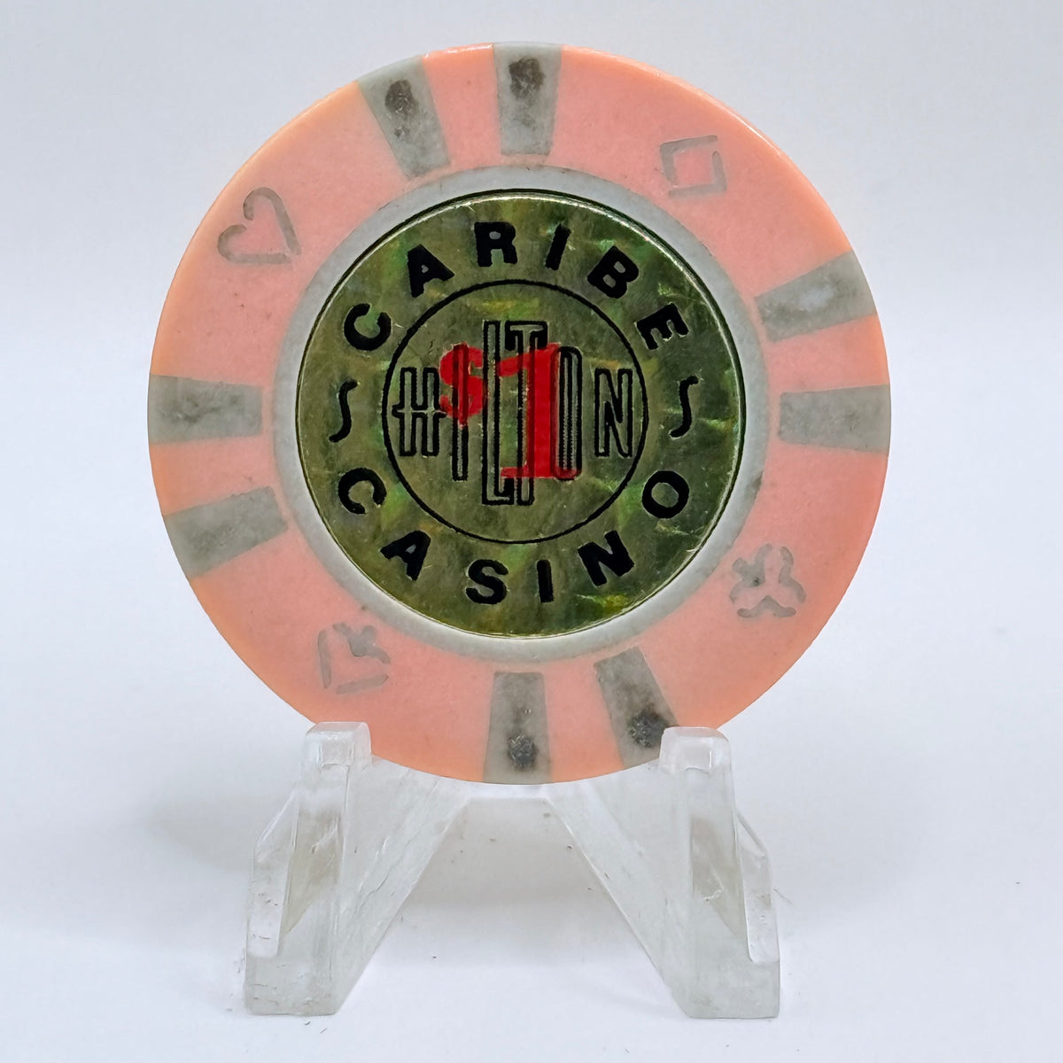 Caribe Hilton San Juan Puerto Rico Series 5 $1 Casino Chip