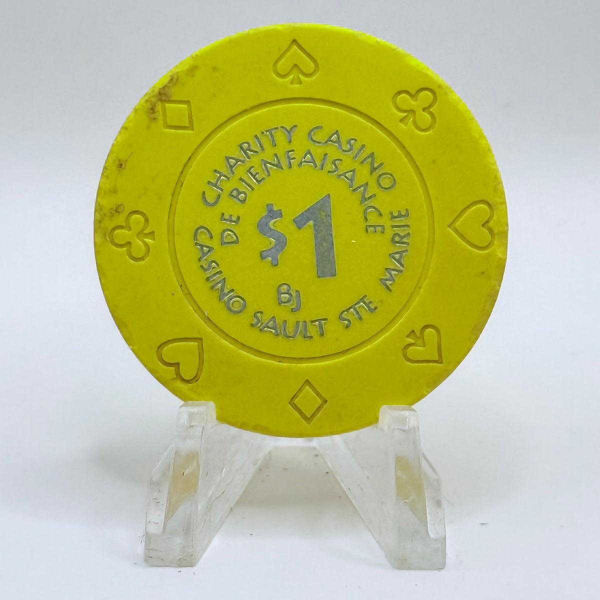 Charity Casino Sault Ste. Marie $1 Casino Chip