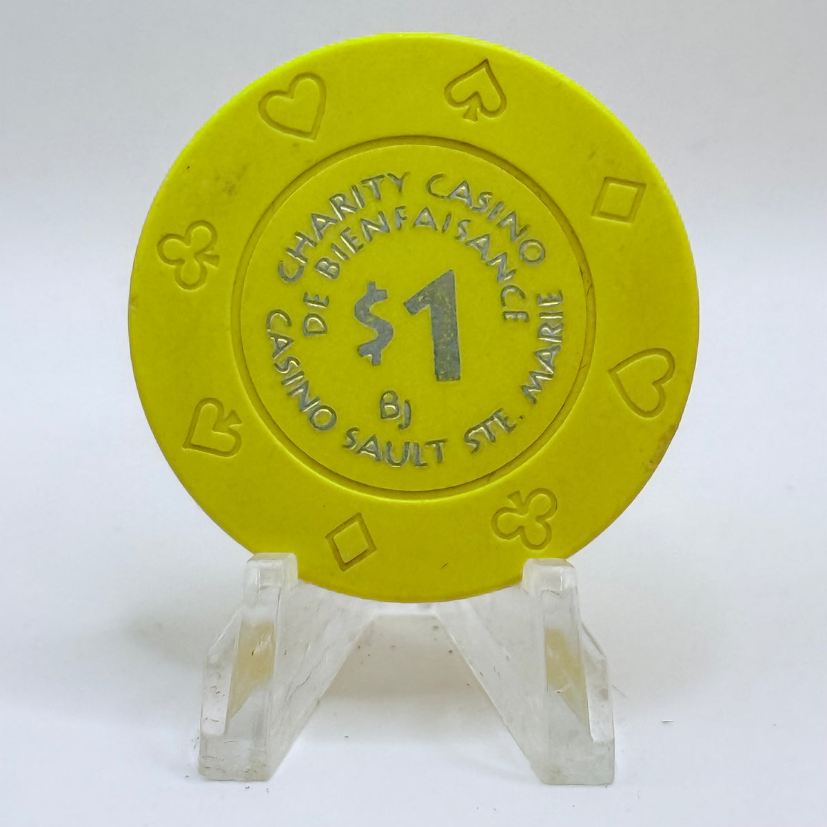 Charity Casino Sault Ste. Marie $1 Casino Chip