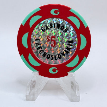 Casinos Czechoslovakia Various Czech Republic $5 Casino Chip