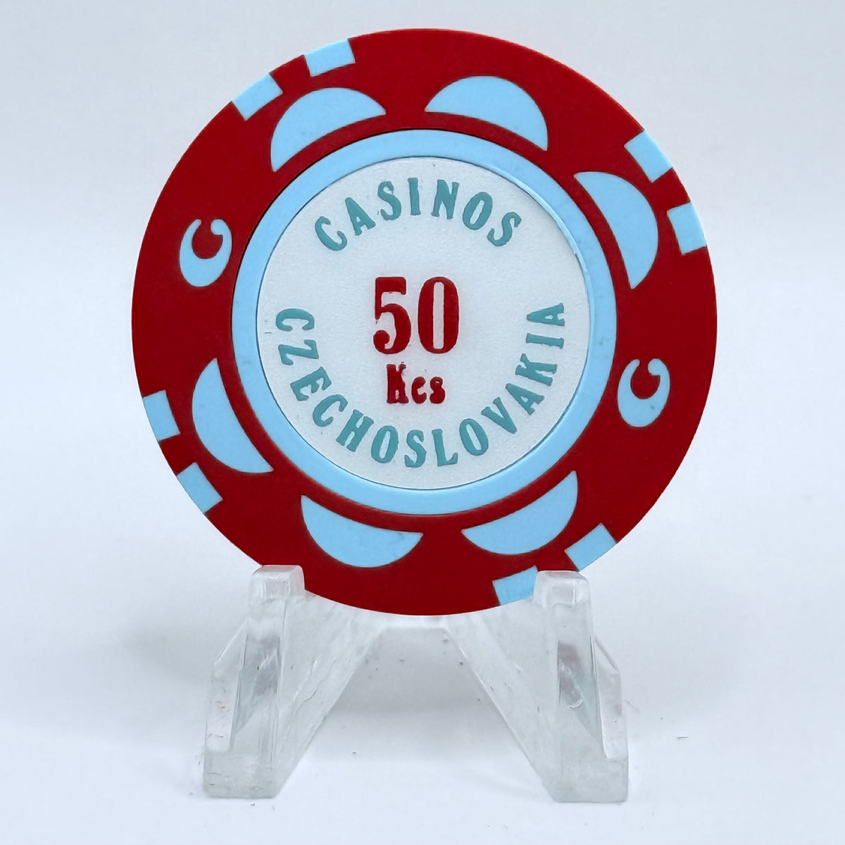 Casinos Czechoslovakia Various Czech Republic 50Kcs Casino Chip