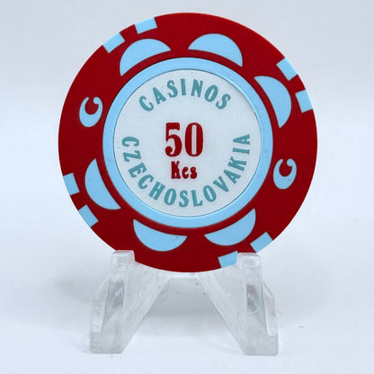 Casinos Czechoslovakia Various Czech Republic 50Kcs Casino Chip