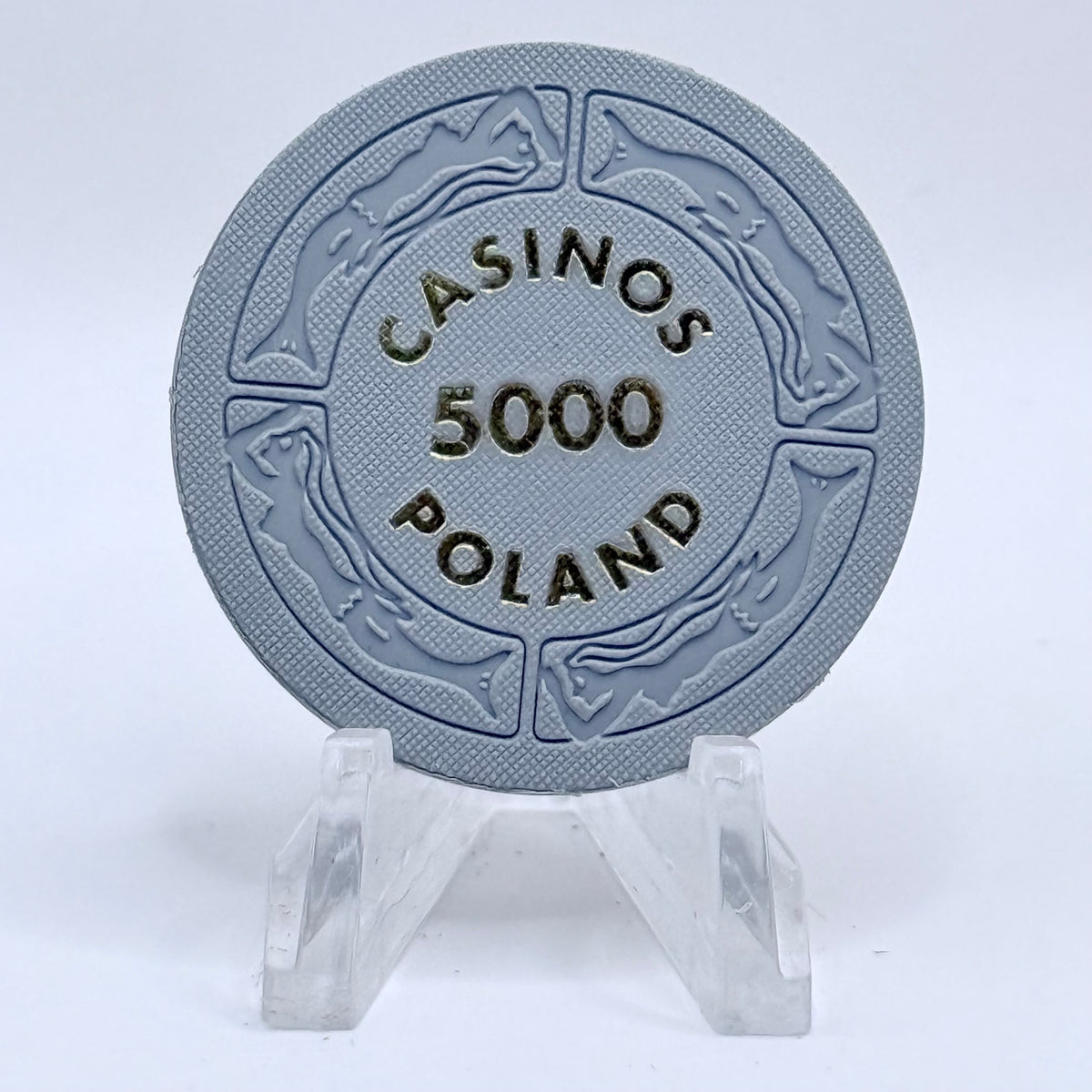 Casinos Poland Several Poland 5000 Casino Chip