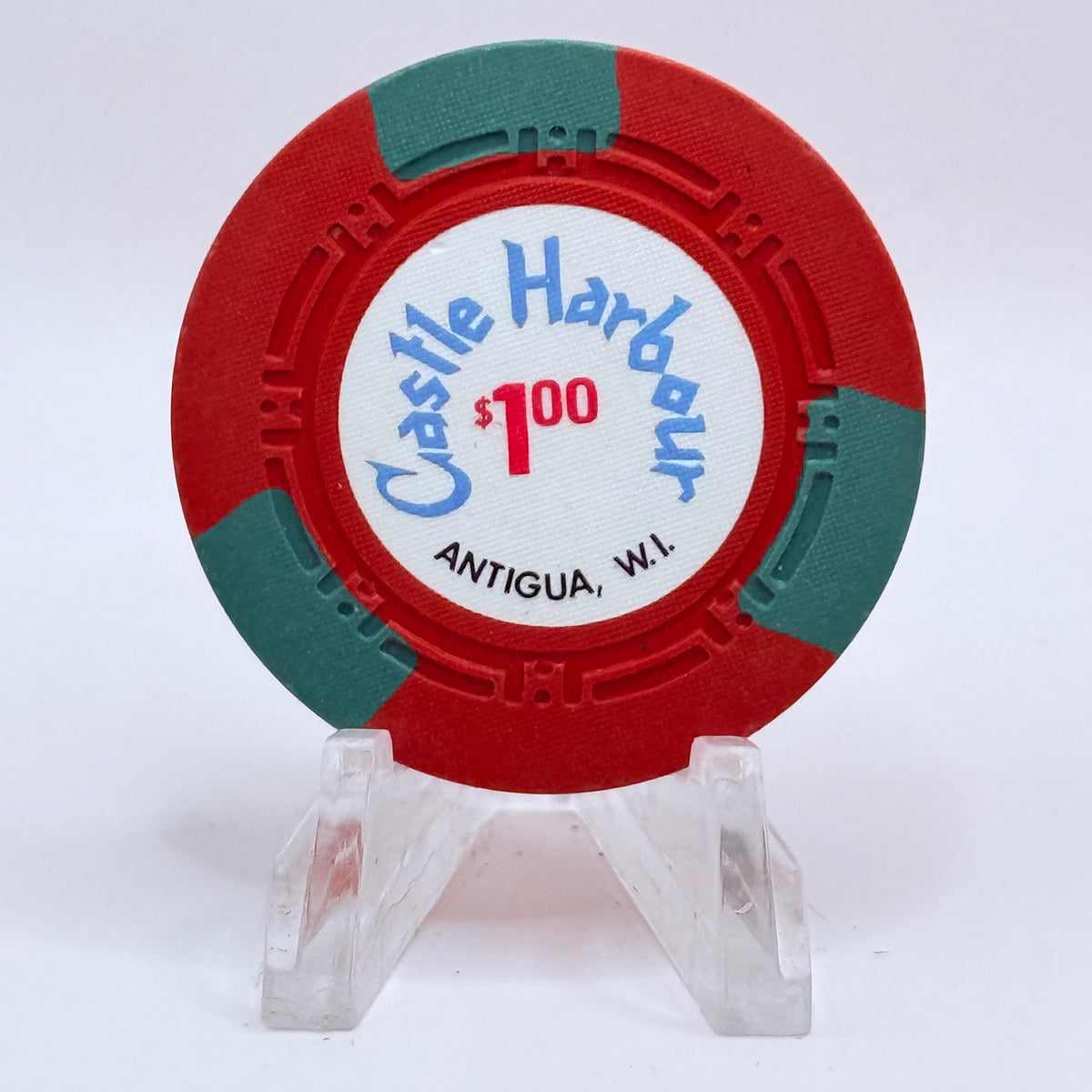 Castle Harbour Antigua WI $1 Casino Chip