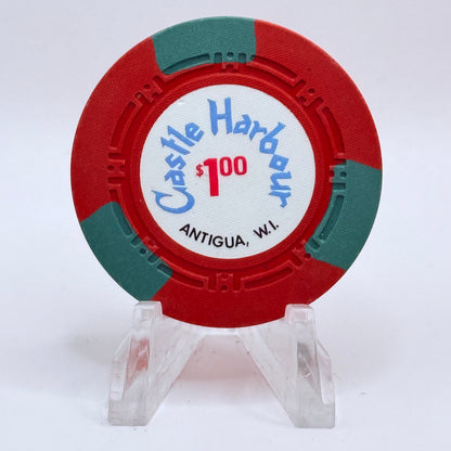 Castle Harbour Antigua WI $1 Casino Chip
