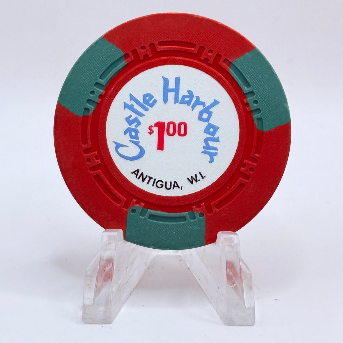 Castle Harbour Antigua WI $1 Casino Chip