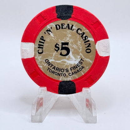 Chip 'N' Deal Roaming Ontario Series 3 $5 Casino Chip