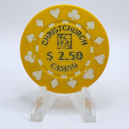 Christchurch Casino Christchurch New Zealand $2.50 Casino Chip