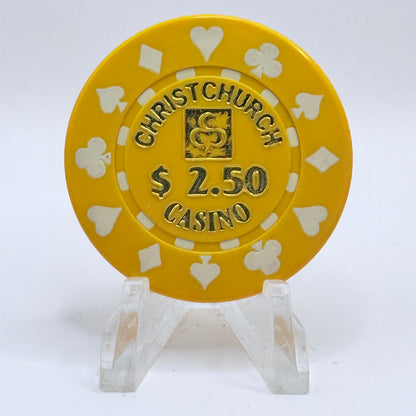 Christchurch Casino Christchurch New Zealand $2.50 Casino Chip