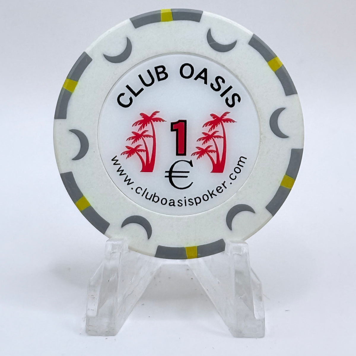 Club Oasis Dublin Ireland €1 Casino Chip