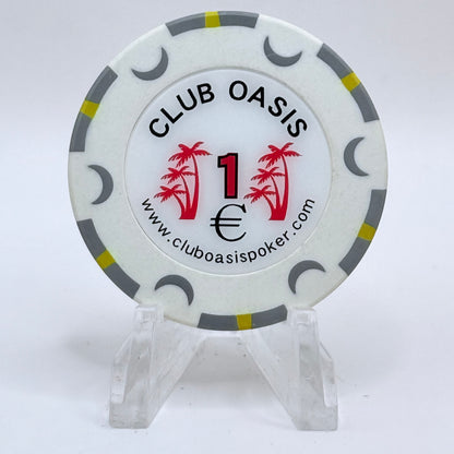 Club Oasis Dublin Ireland €1 Casino Chip
