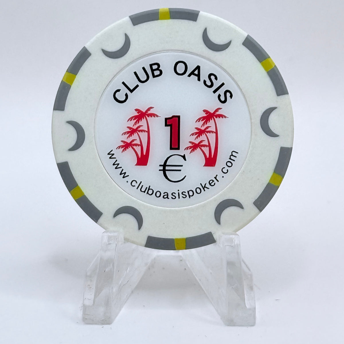 Club Oasis Dublin Ireland €1 Casino Chip