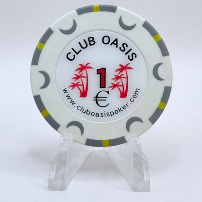 Club Oasis Dublin Ireland €1 Casino Chip