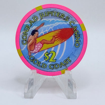 Jupiters Casino (Conrad) Gold Coast QLD $2 Casino Chip