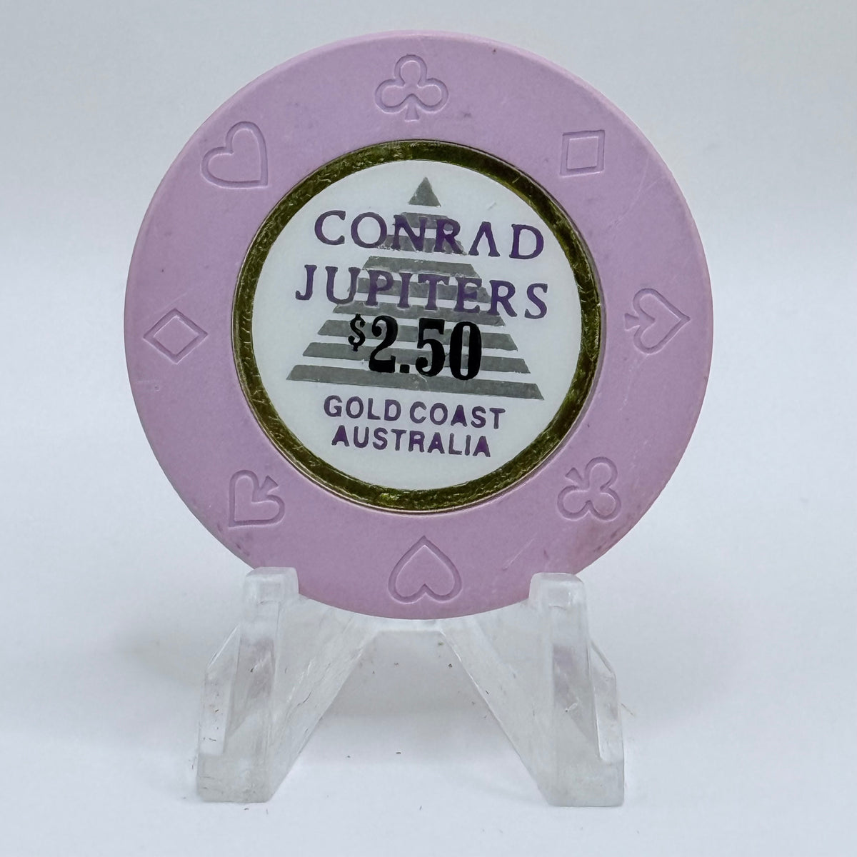 Jupiters Casino (Conrad) Gold Coast QLD $2.50 Casino Chip