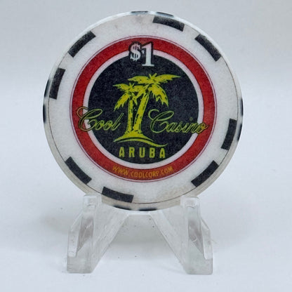 Cool Casino (Riu Palace) Palm Beach Aruba Series 1 $1 Casino Chip
