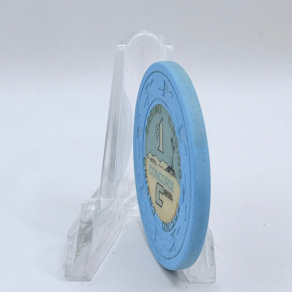 Concorde Casino Palm Beach Aruba Series 2 $1 Casino Chip