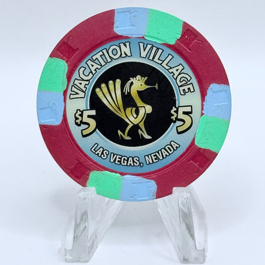 Vacation Village Las Vegas Nevada 2001 $5 Casino Chip V9938