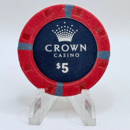 Crown - Melbourne Southbank VIC Australia $5 Casino Chip