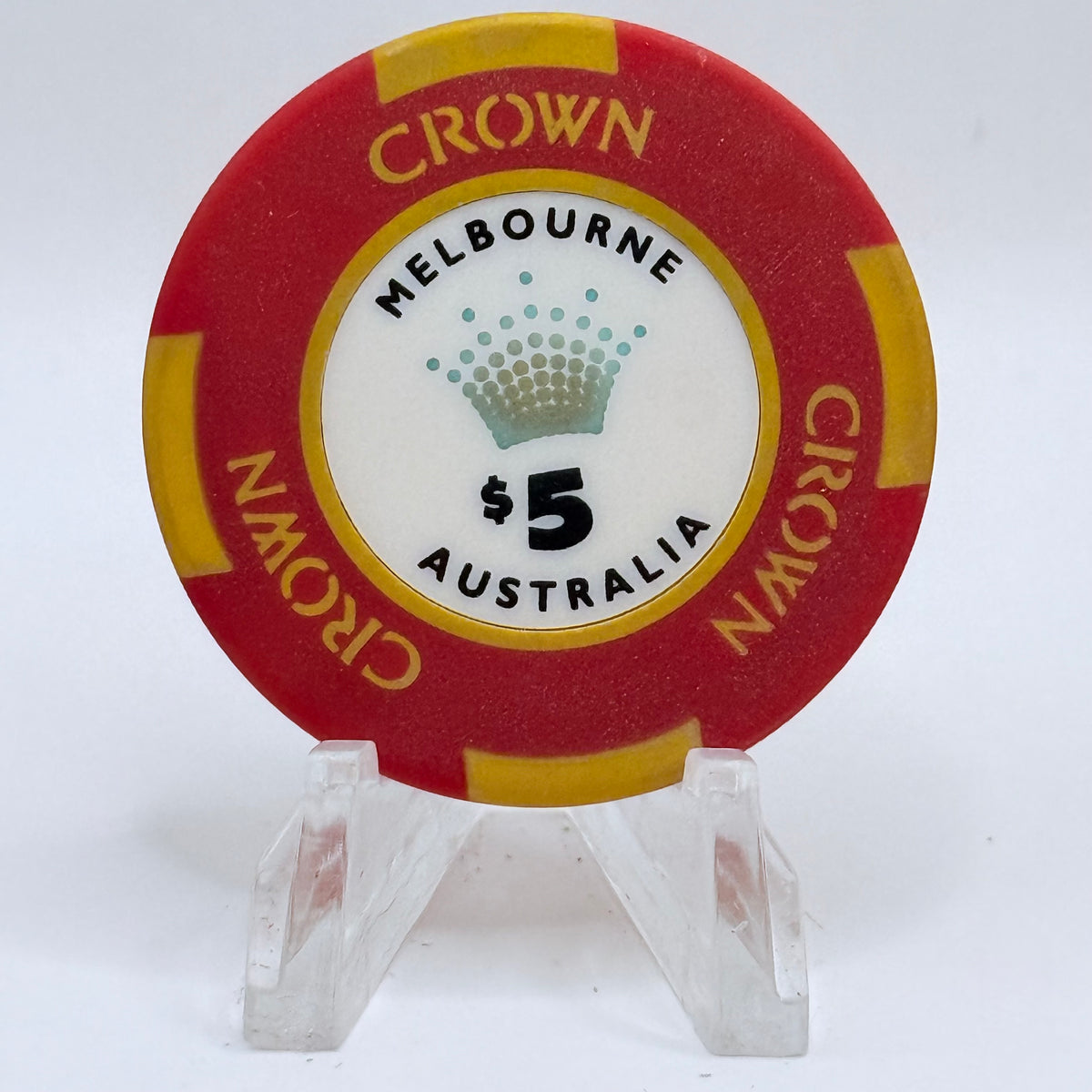 Crown - Melbourne Southbank VIC Australia $5 Casino Chip