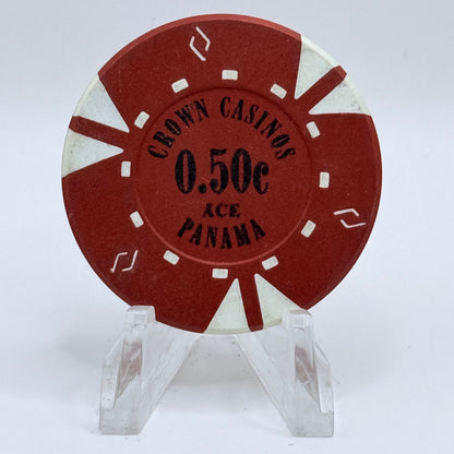Crown Casino Panama City Panama $0.50 Casino Chip