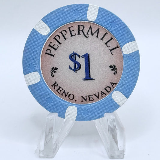 Peppermill Reno Nevada 2010 $1 Casino Chip E9951