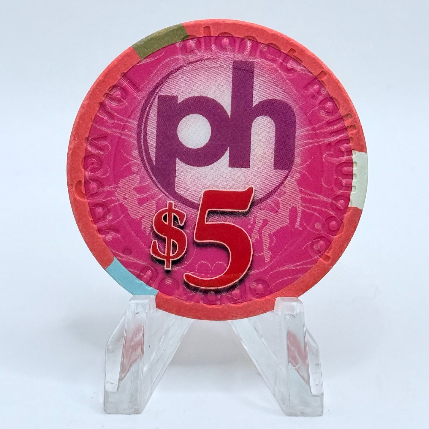 Planet Hollywood Las Vegas Nevada 2009 'The Pleasure Pit' LE $5 Casino Chip E8779
