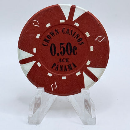 Crown Casino Panama City Panama $0.50 Casino Chip