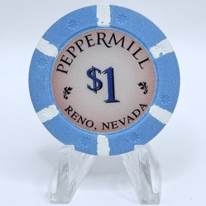 Peppermill Reno Nevada 2010 $1 Casino Chip E9951