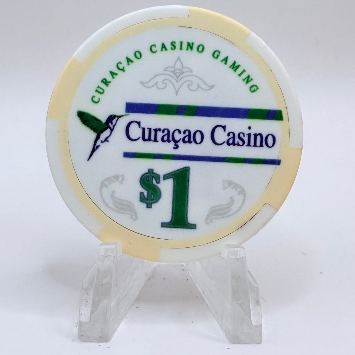 Curacao Casino Resort Piscadera Bay Curacao 2010 $1 Casino Chip