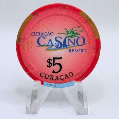 Curacao Casino Resort Piscadera Bay Curacao $5 Casino Chip