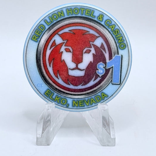 Red Lion (Inn &) Casino Elko Nevada 2007 $1 Casino Chip E6648