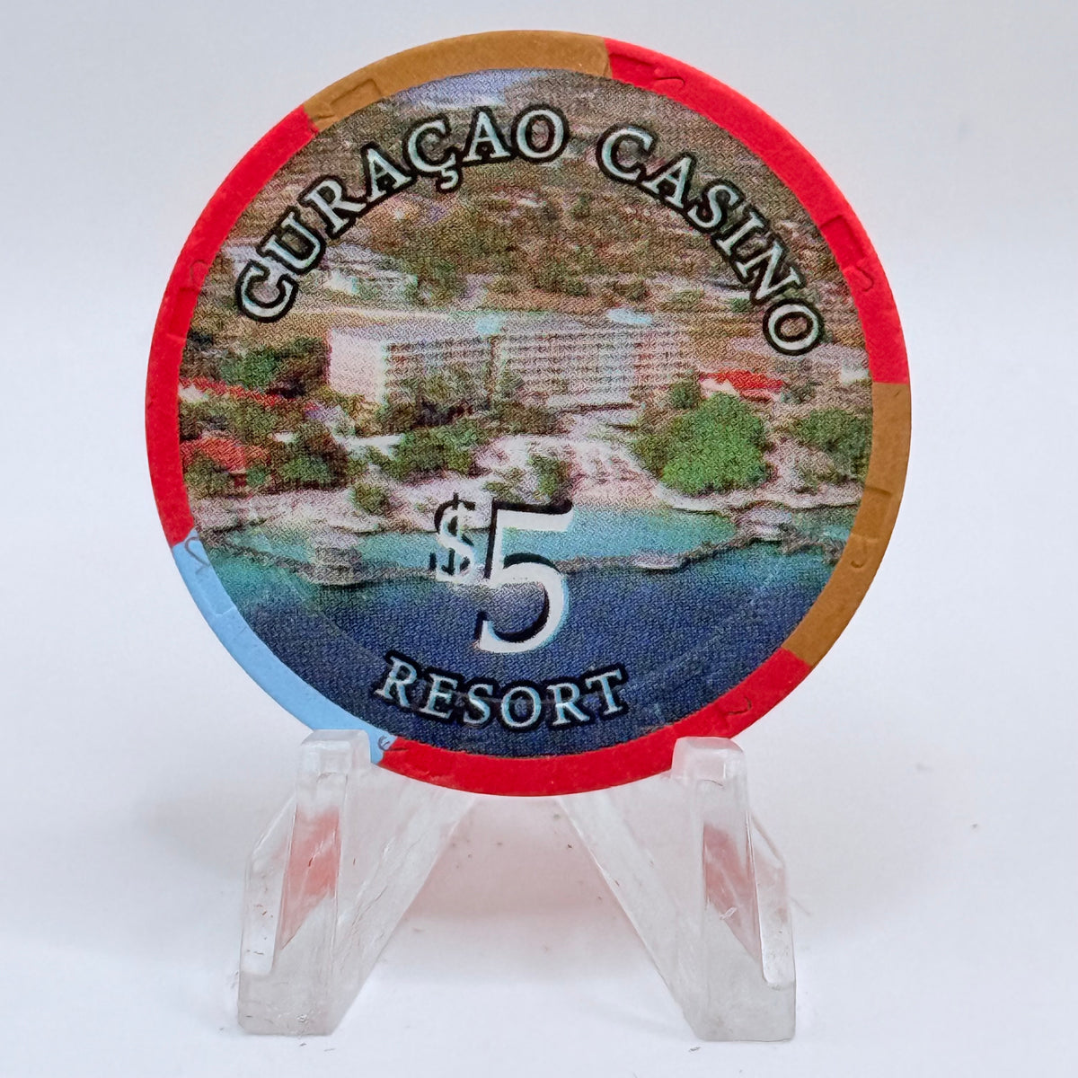 Curacao Casino Resort Piscadera Bay Curacao $5 Casino Chip