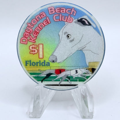 Daytona Beach Kennel Club Daytona Beach Florida $1 Casino Chip