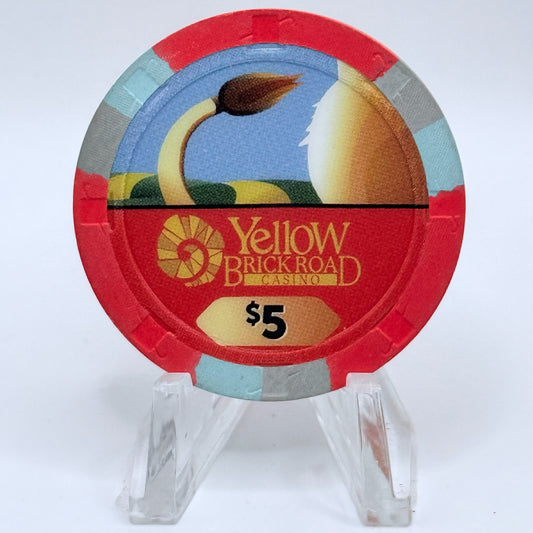 Yellow Brick Road Casino Chittenango New York $5 Casino Chip