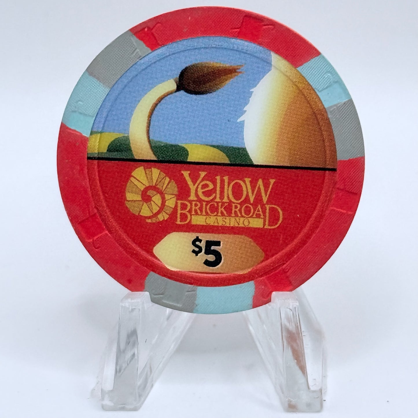 Yellow Brick Road Casino Chittenango New York $5 Casino Chip