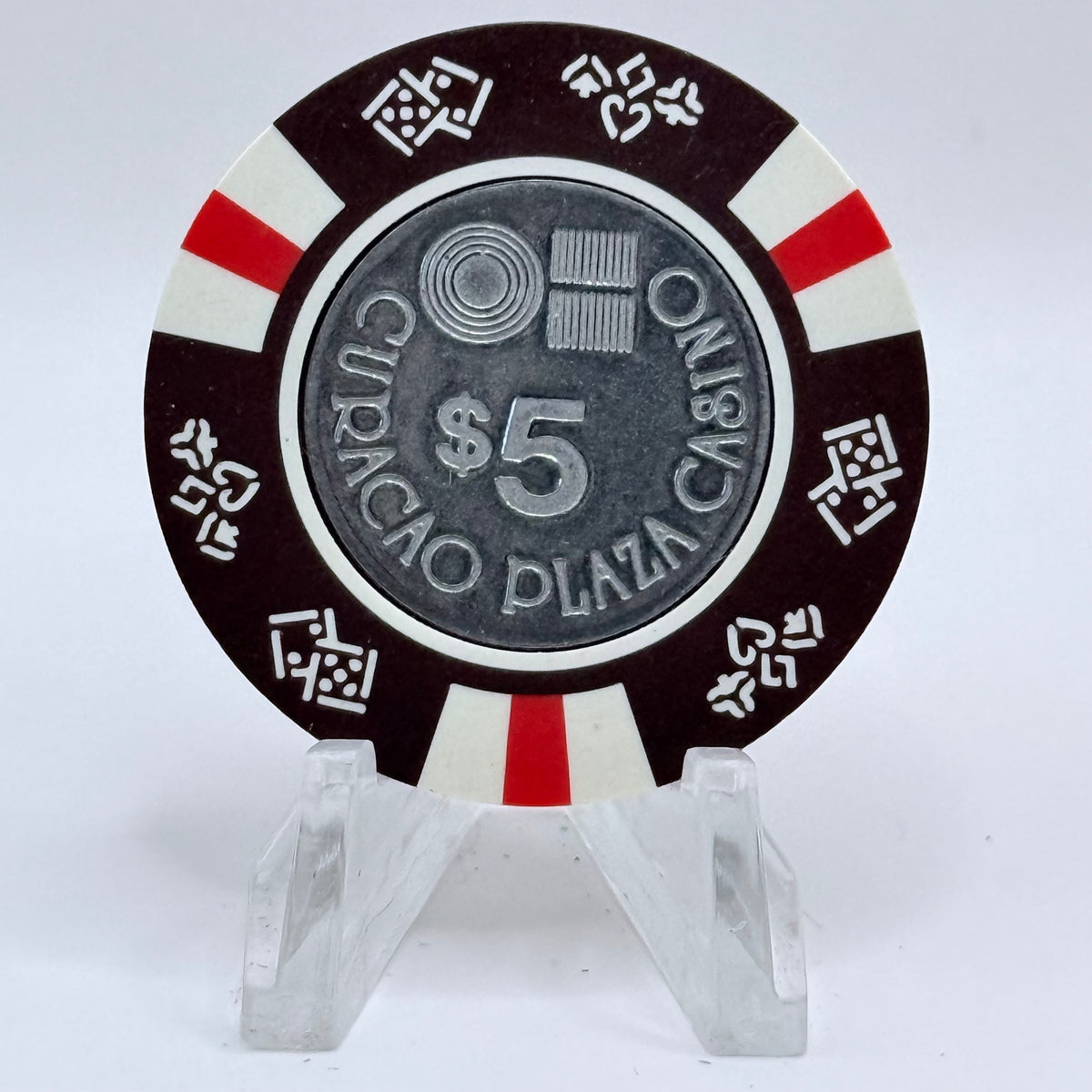 Curacao Plaza Casino Willemstad Curacao Series 2 $5 Casino Chip