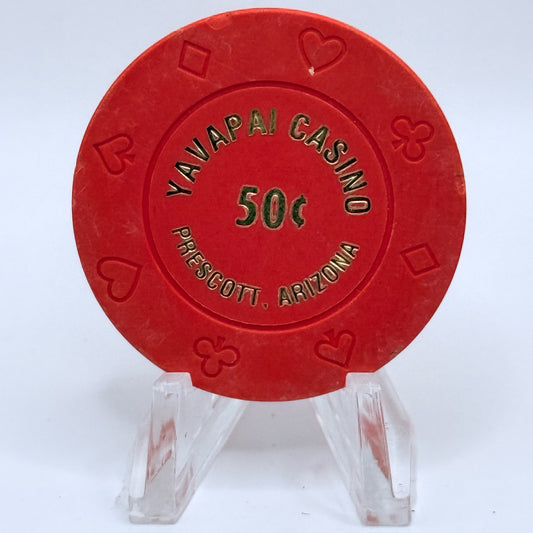 Yavapai Casino Prescott Arizona $0.50 Casino Chip