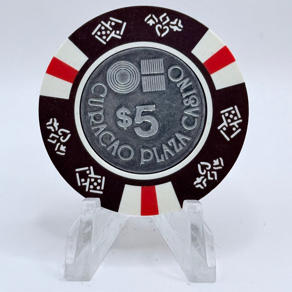 Curacao Plaza Casino Willemstad Curacao Series 2 $5 Casino Chip