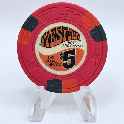 Western Las Vegas Nevada $5 Casino Chip N2294
