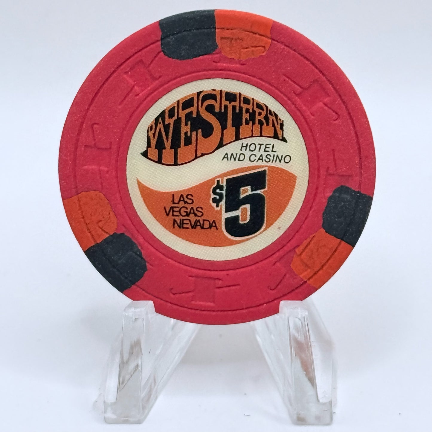 Western Las Vegas Nevada $5 Casino Chip N2294