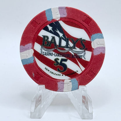 Bally's New Orleans Louisiana $5 Casino Chip