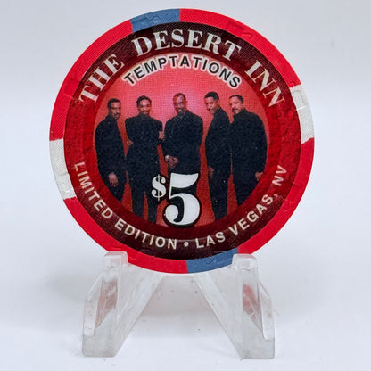 Desert Inn Las Vegas Nevada 1999 'Temptations' LE $5 Casino Chip V3961