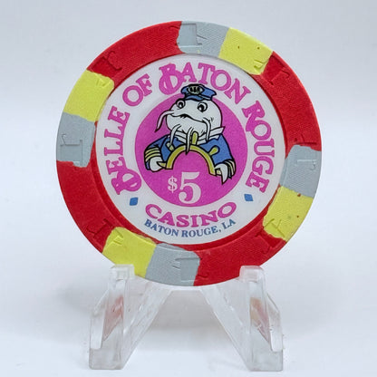 Belle of Baton Rouge (Original) Baton Rouge Louisiana $5 Casino Chip