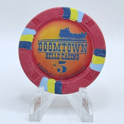 Boomtown/Boomtown Belle Harvey Louisiana $5 Casino Chip