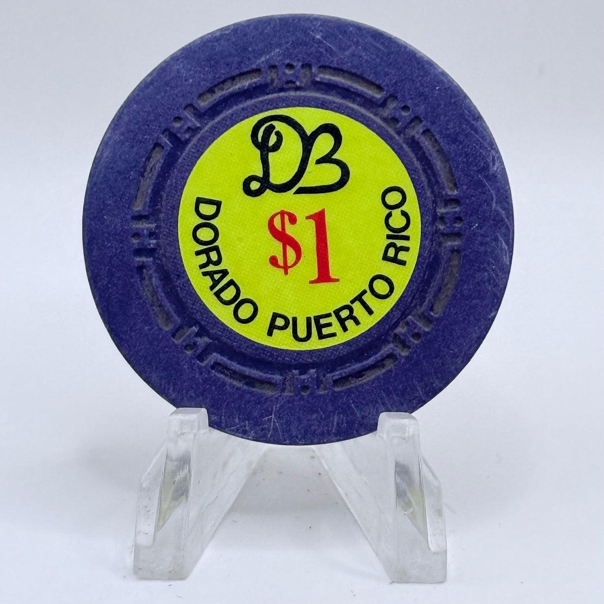 Dorado Beach Dorado Puerto Rico Series 1 $1 Casino Chip