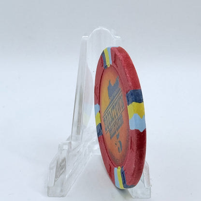 Boomtown/Boomtown Belle Harvey Louisiana $5 Casino Chip