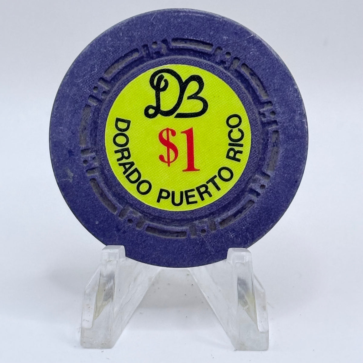 Dorado Beach Dorado Puerto Rico Series 1 $1 Casino Chip