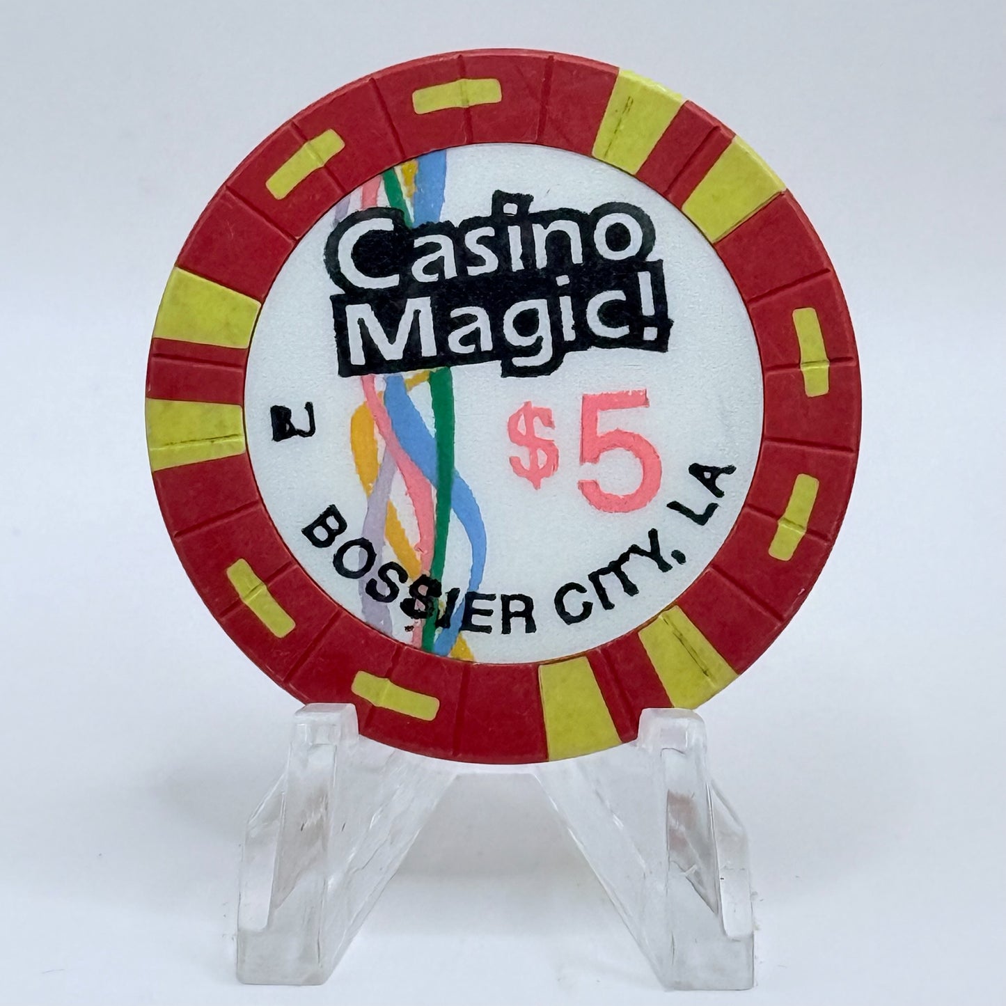 Casino Magic Bossier City Louisiana $5 Casino Chip
